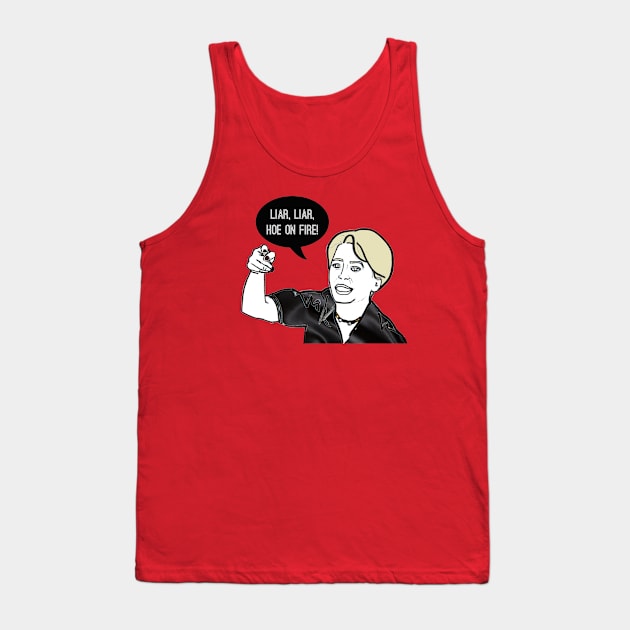 Liar Liar Tank Top by Katsillustration